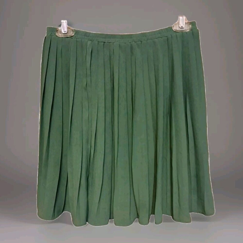 COMME TOI Women's Short Pleated Skirt S Y2K 90s Vintage Party Going Out Clubwear